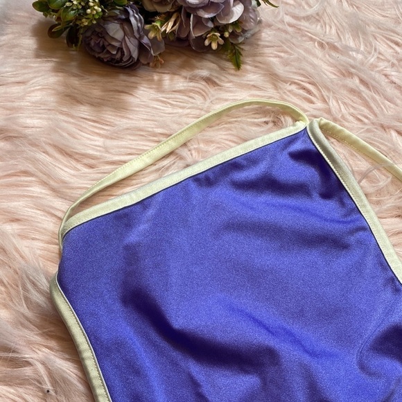 NWT Baobab Kira Berry One Piece Halter Swimsuit sz S - Picture 4 of 14